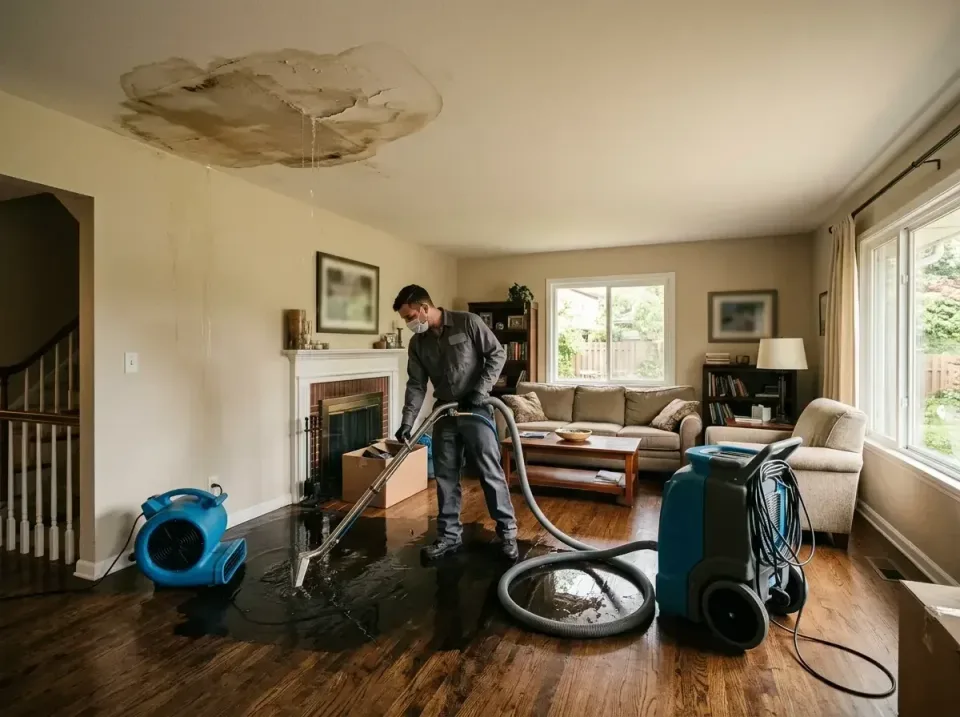attic-pipe-burst-ceiling-drip-008 — frequently asked questions, Water Damage Restoration & Carpet Care in Florida